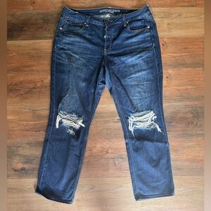 American Eagle Tomgirl Jeans | Size 16